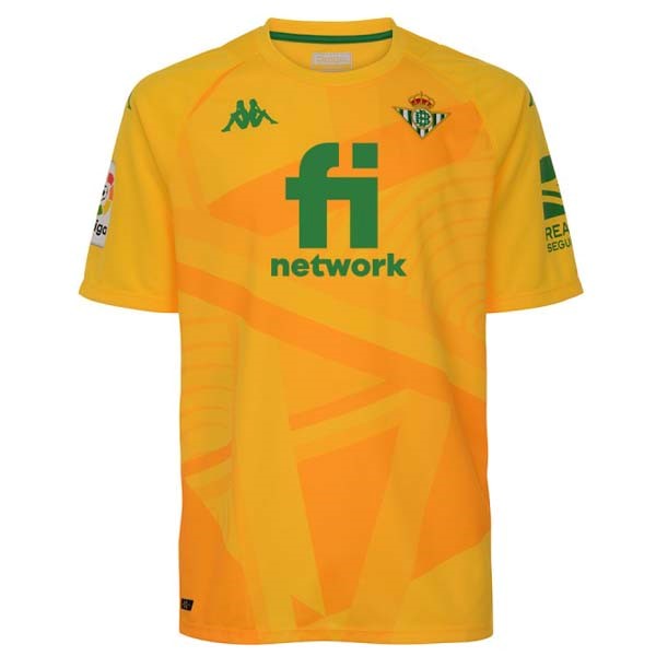 Tailandia Camiseta Real Betis Portero 2021-22 Amarillo